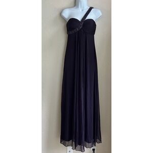 Cache Maxi Dress 2 Formal Y2K Beaded Prom Goddess Dark Romantic Goth Glam Hoco